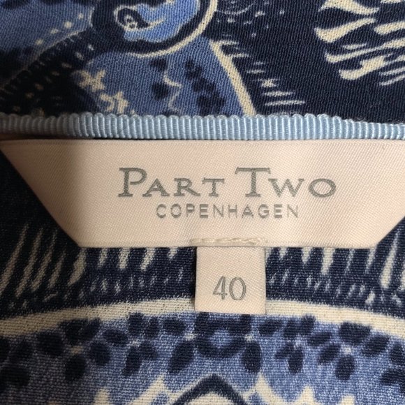 Part Two paisley print button down shirt - Picture 3 of 5